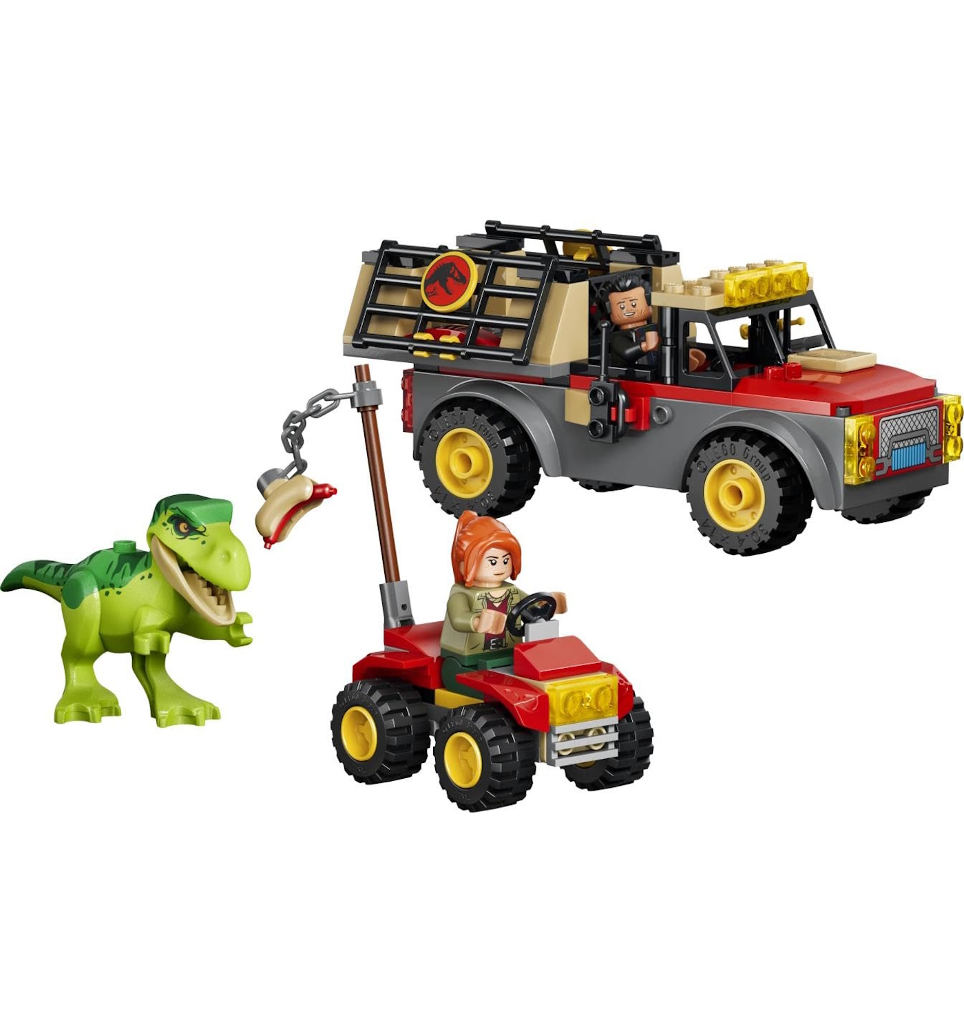 Конструктор LEGO Jurassic World Грузовик молодого Ти-рекса 115 дет. - фото 2