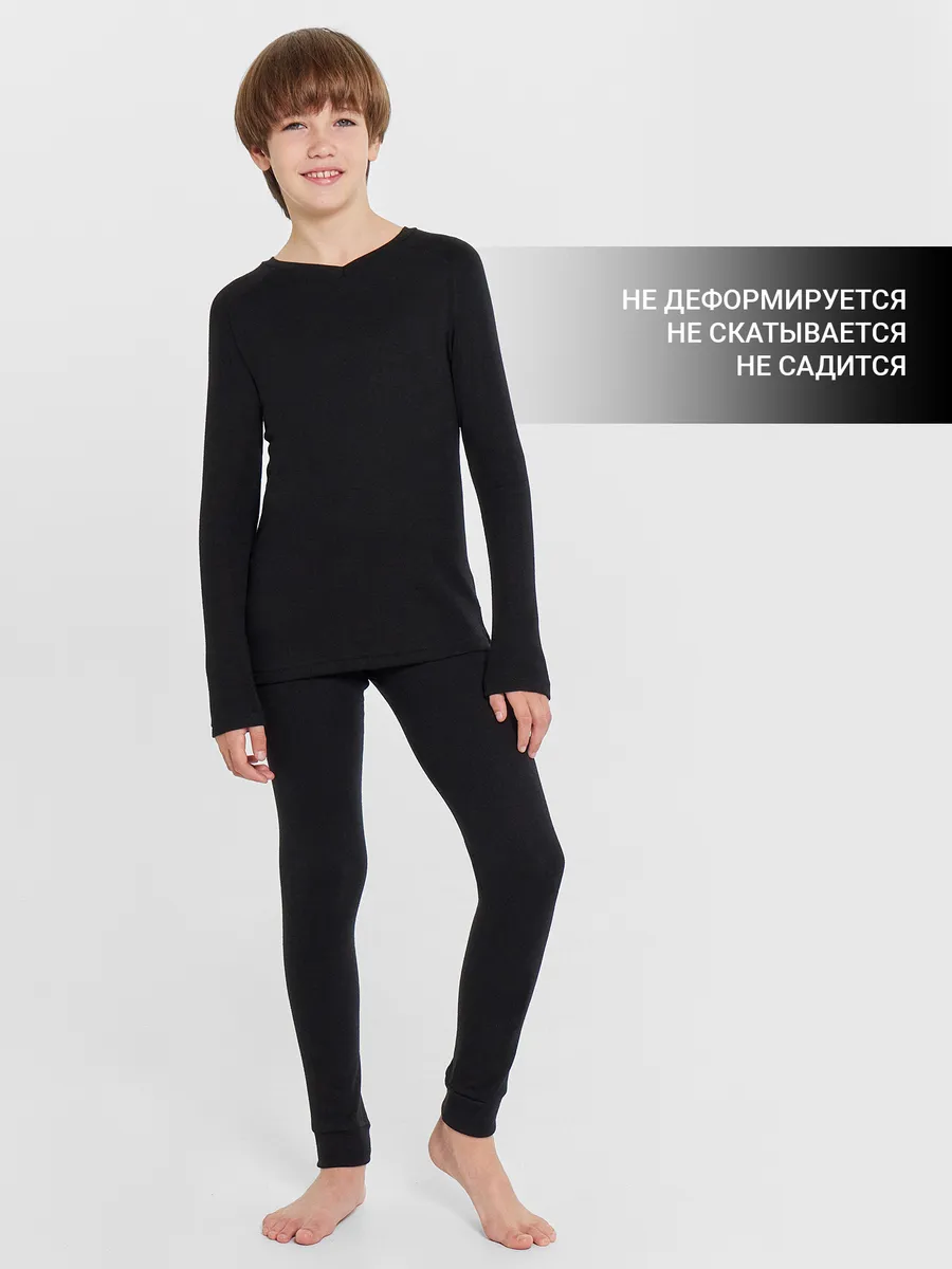 Термолонгслив Mark Formelle (Марк Формэль) 623320/21-10449-20/черный - фото 9