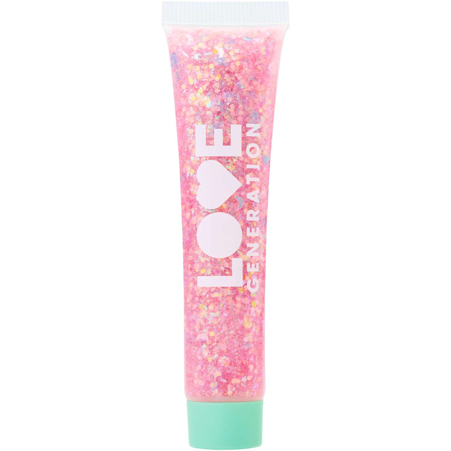 Глиттер-гель для лица Love Generation We love glitter тон 02 - фото 1