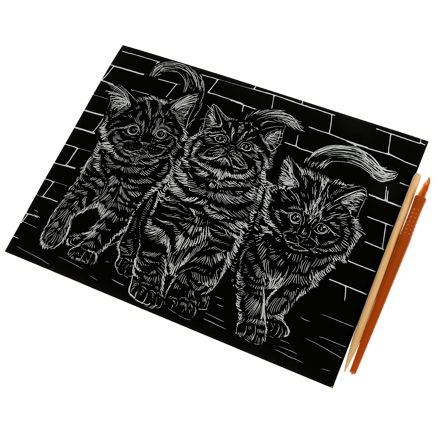 Гравюра Multiart Котята - фото 3