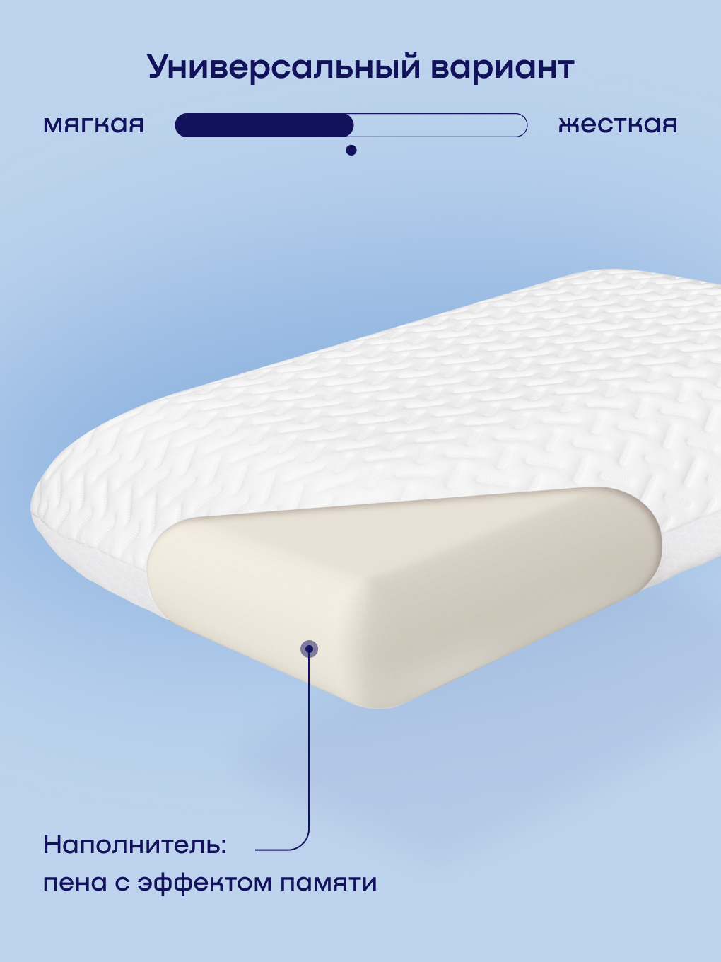 Подушка ортопедическая buyson BuySupport 38 x 59 см - фото 8