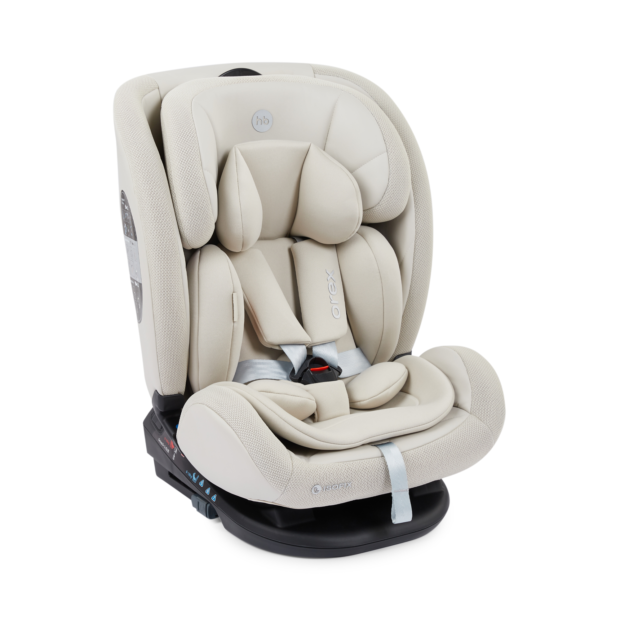 Автокресло Happy Baby Orex Isofix 0+/1/2/3 (0-36 кг) - фото 20