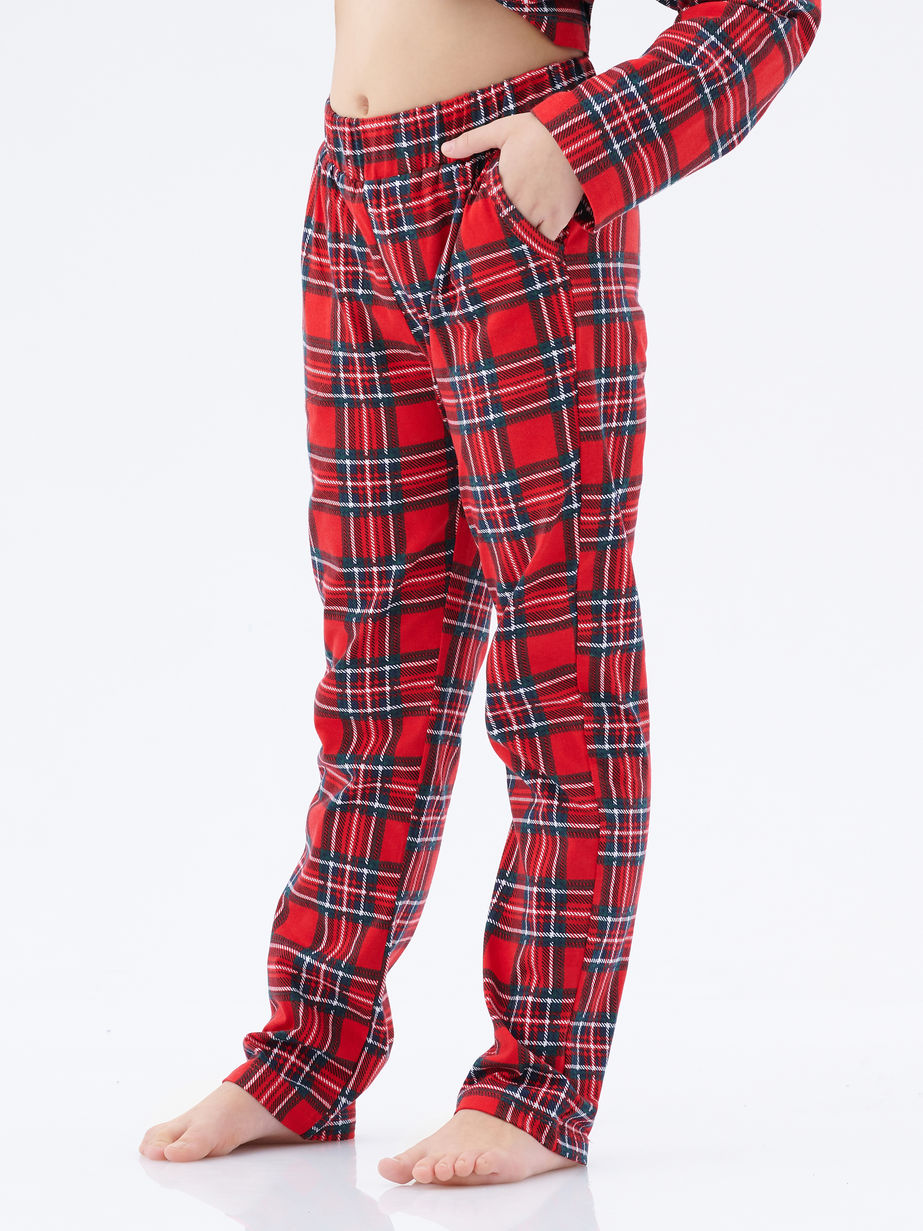 Пижама КрутышОк К-023 красный, синий - фото 3