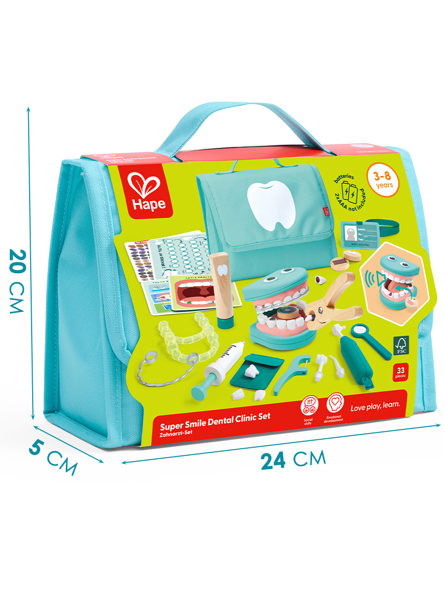 Игрушка Hape Доктор Стоматолог (инструменты) - фото 10