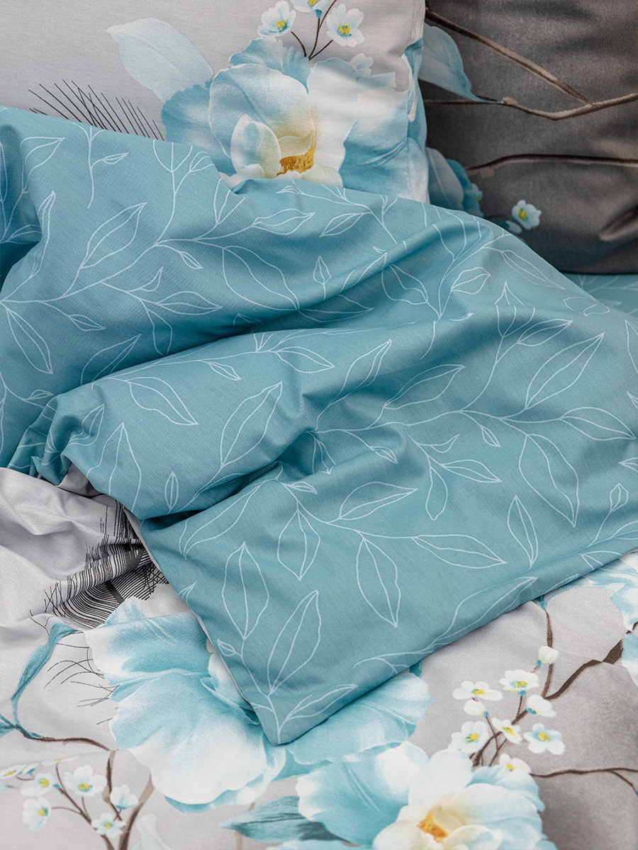 Комплект постельного белья для SNOFF Кьяра сатин евро 4 предм. - фото 12