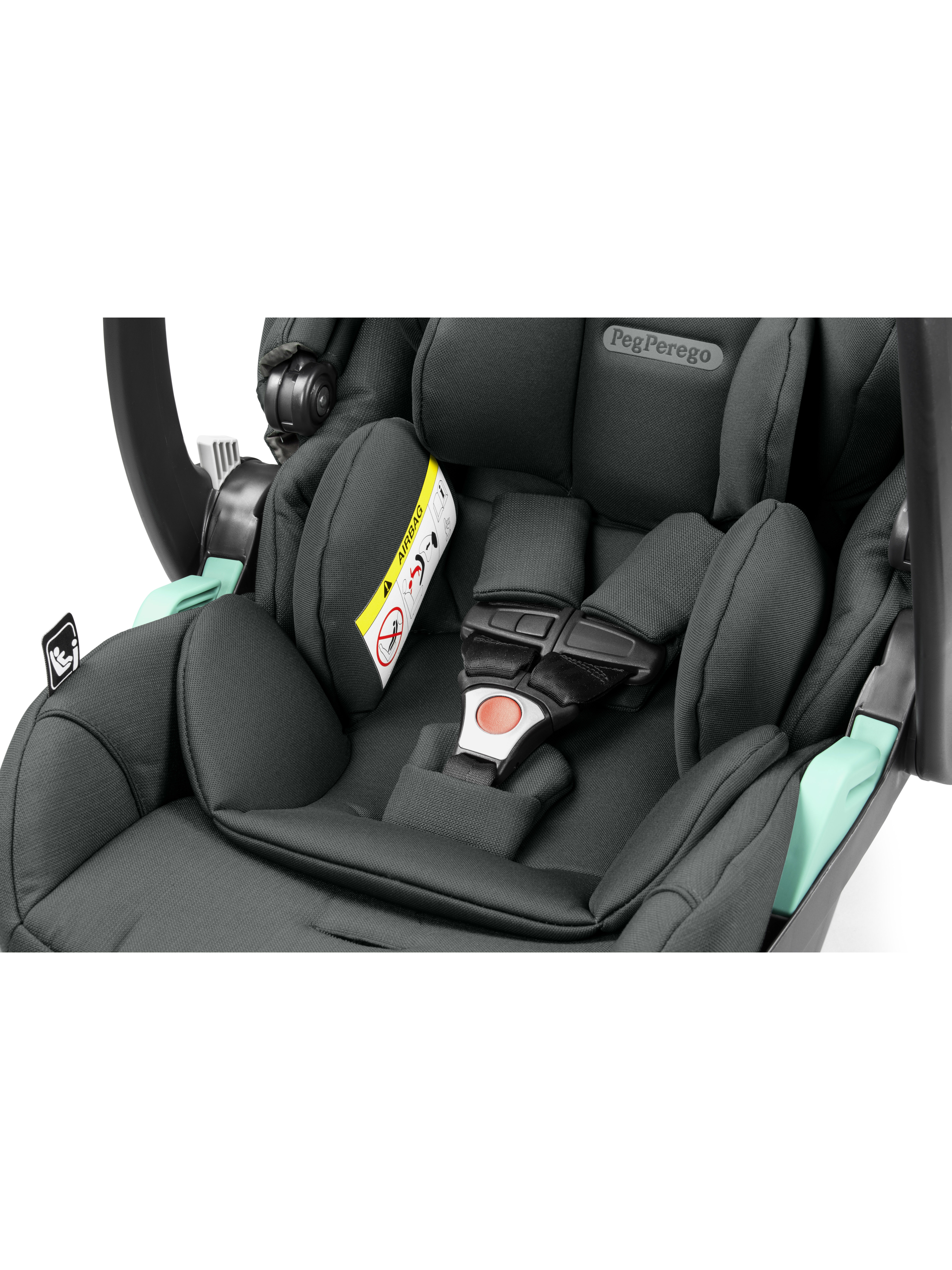 Автокресло Peg-Perego Lounge 0 (0 -13 кг) зеленый - фото 28