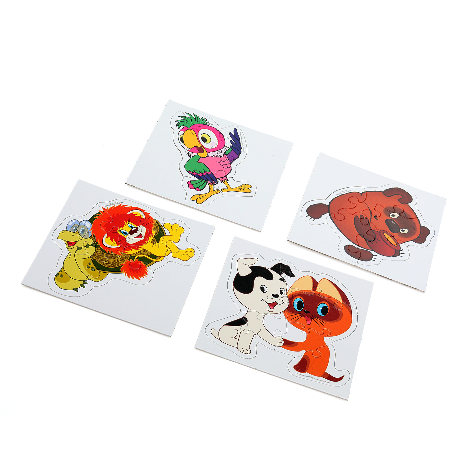 Пазл Умные игры Любимые герои 4в1 классический - фото 3