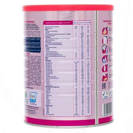 Смесь молочная FABIMILK 1 900г с 0месяцев