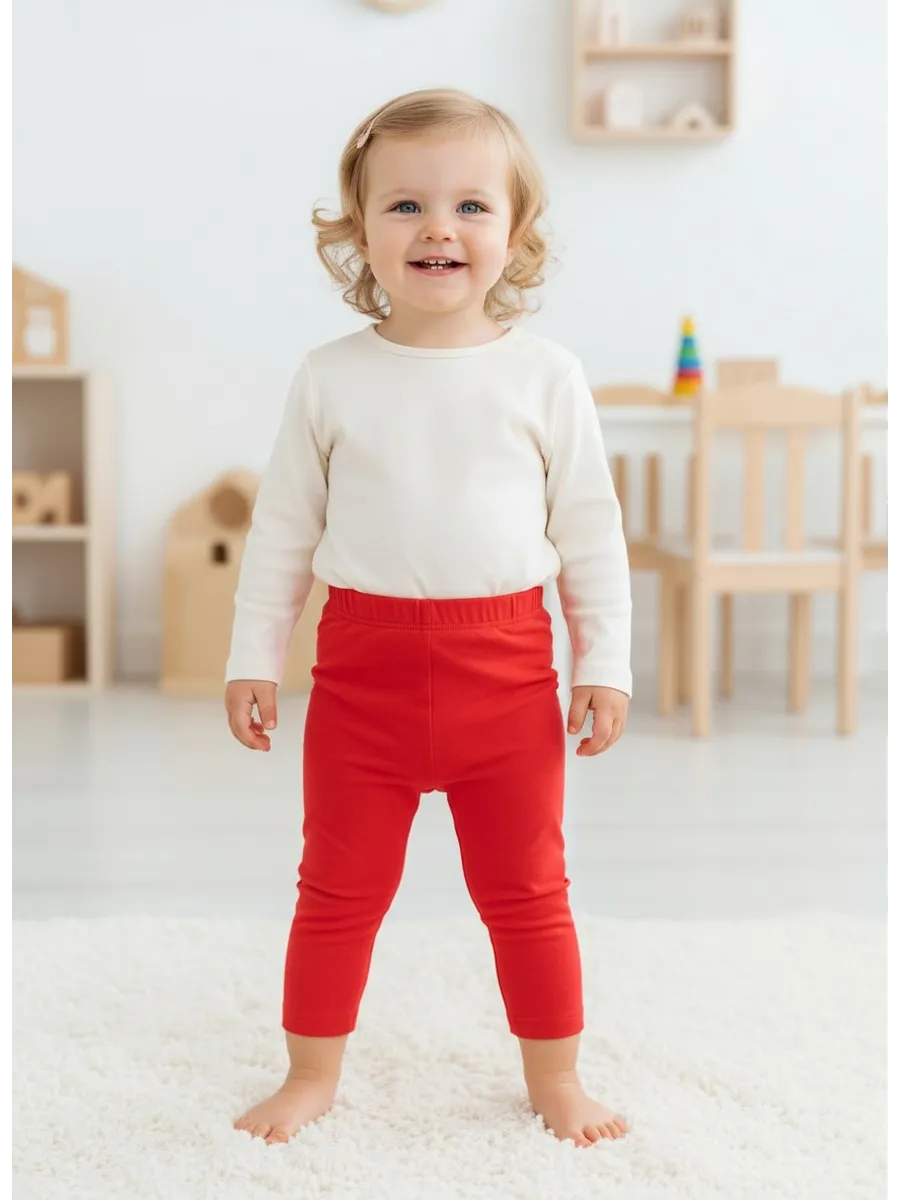 Штанишки Linas baby 771-12R-Красный - фото 2