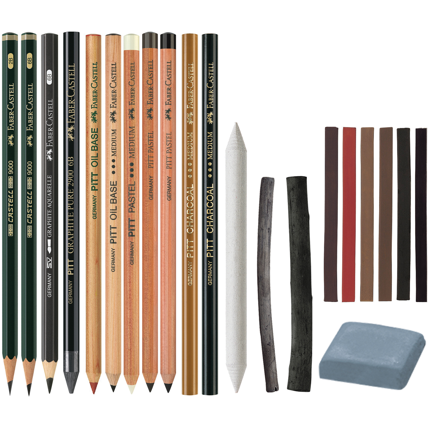 Набор для рисования Faber Castell Pitt Monochrome 33 шт. - фото 2