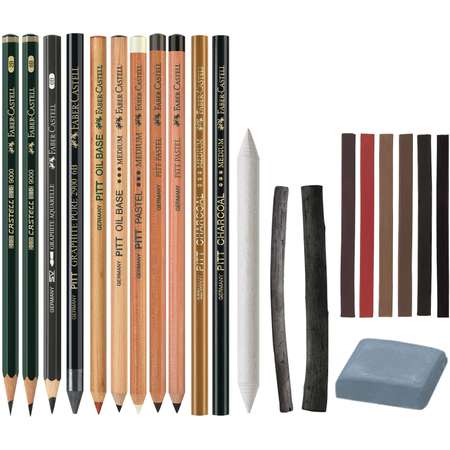 Набор для рисования Faber Castell Pitt Monochrome 33 шт.