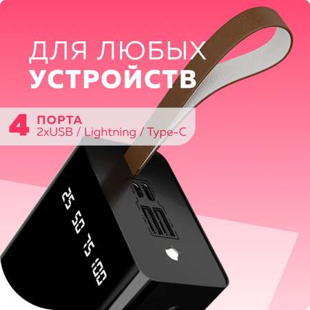 Внешний аккумулятор More Choice PB60-30 Black