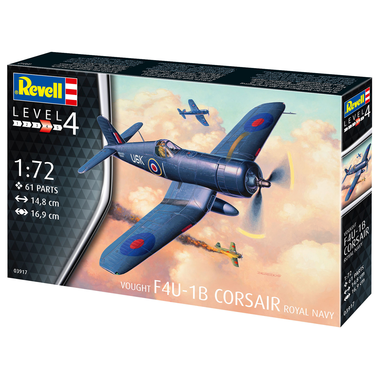 Сборная модель Revell Чанс-Воут F4U «Корсар» 03917 - фото 3