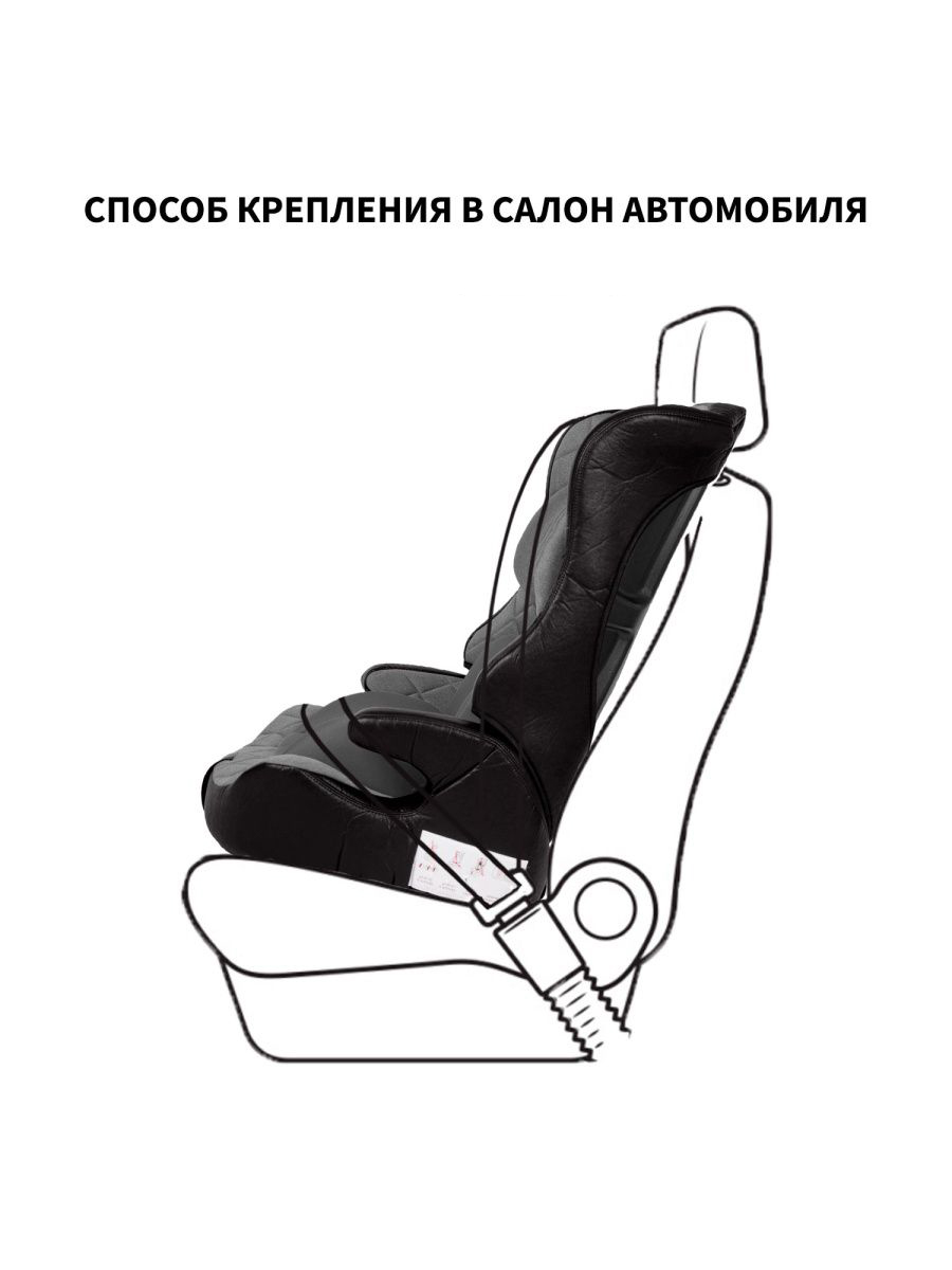 Автокресло Kingbaby Legend 1/2/3 (9-36 кг) - фото 5