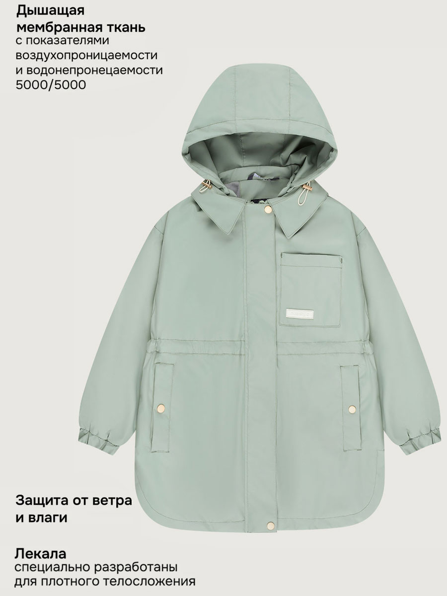 Ветровка NIKASTYLE п4л7626 фисташка - фото 3