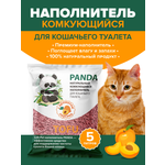 Наполнитель Lilli Pet 5 л растительный, комкующийся