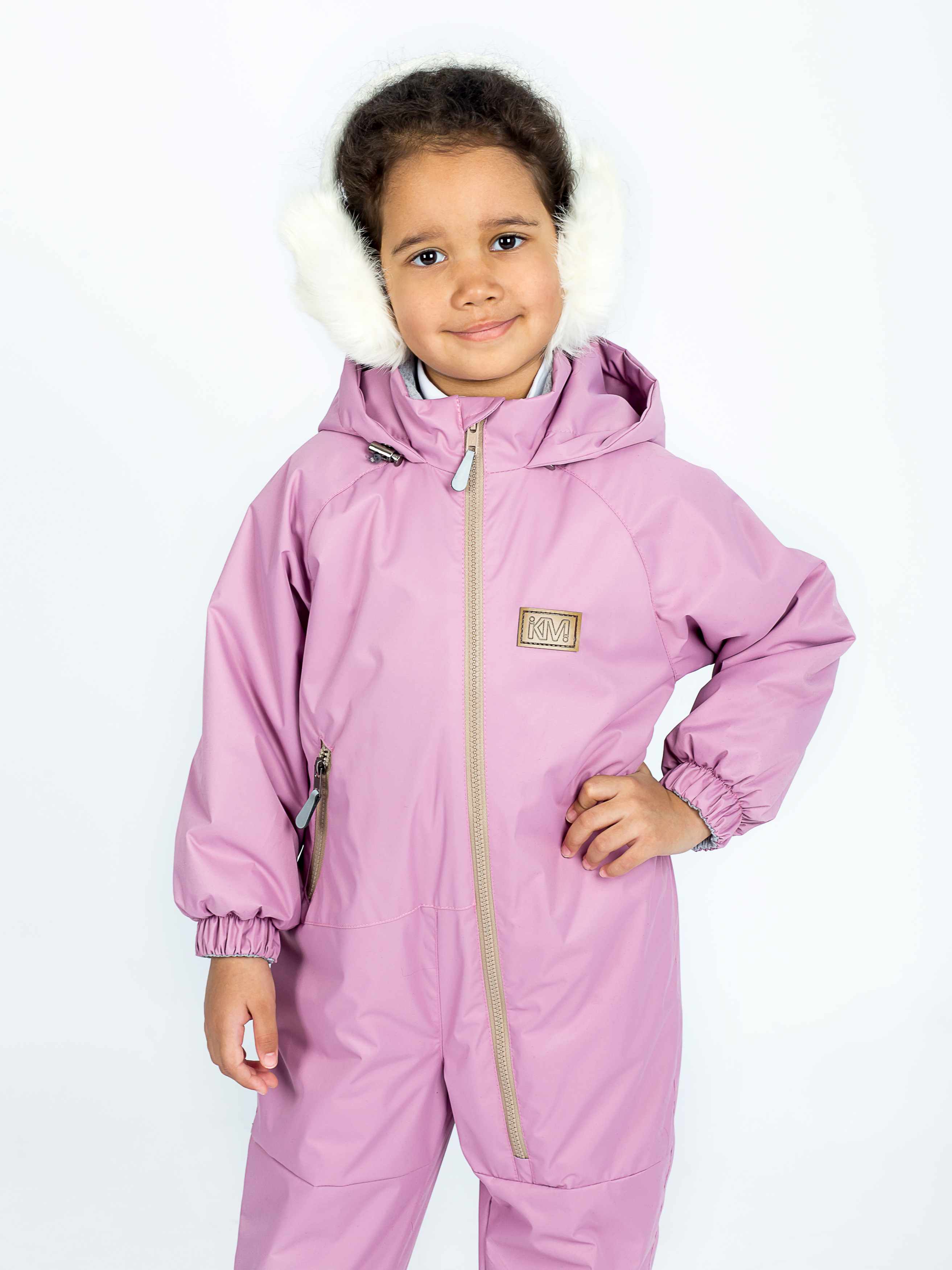 Комбинезон KiMMi co К-150830-042 щербет - фото 3