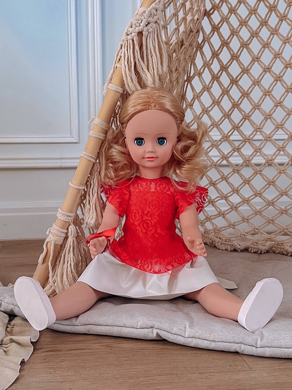 Кукла большая (ростовая) СТРАНА КУКОЛ говорящая Влада высота 60 см 17-C-7 - фото 18