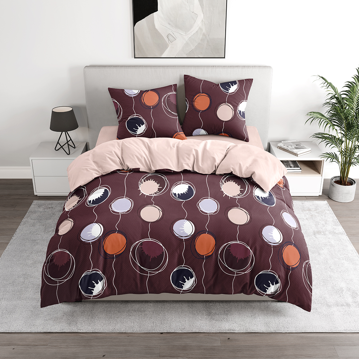 Комплект постельного белья BRAVO Билли евро 4 предм. - фото 15