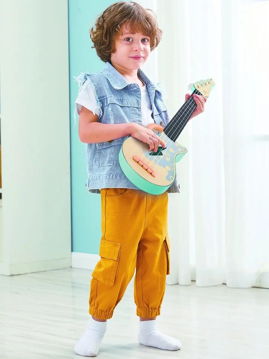 Игрушка музыкальная Hape Гитара музыкальная гитара - фото 2