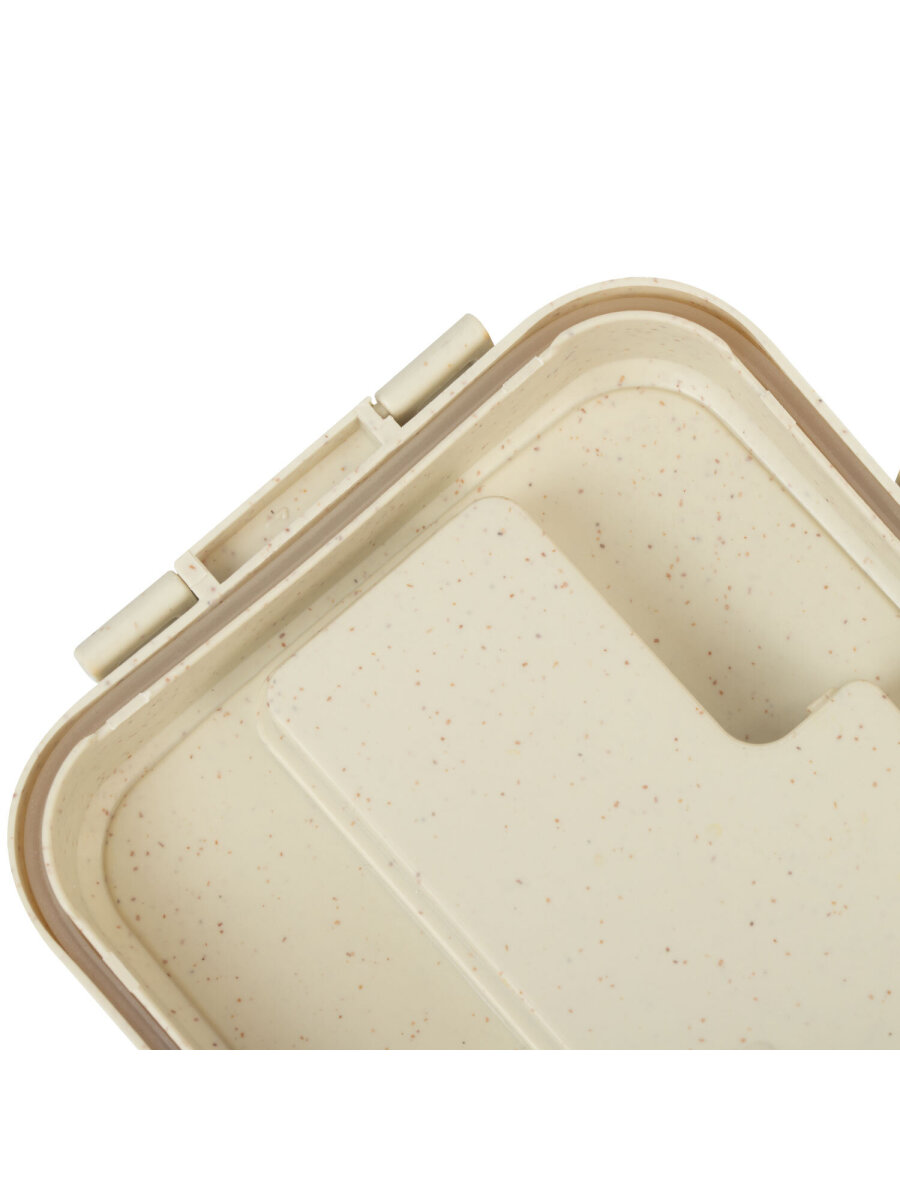 Ланч-бокс Joylux контейнер для еды с 3 отделениями и приборами 1,4 л 8х21х14 см - фото 13