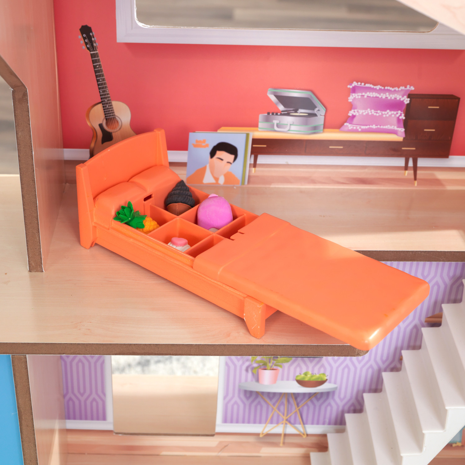 Домик для кукол KidKraft с мебелью 65990_KE - фото 8