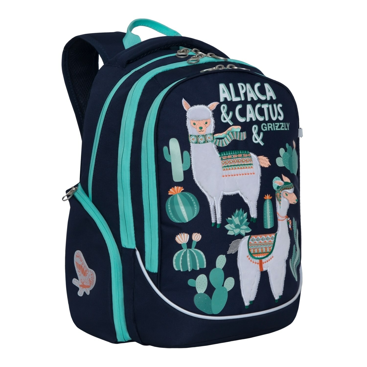 Рюкзак Grizzly Ламы - фото 2