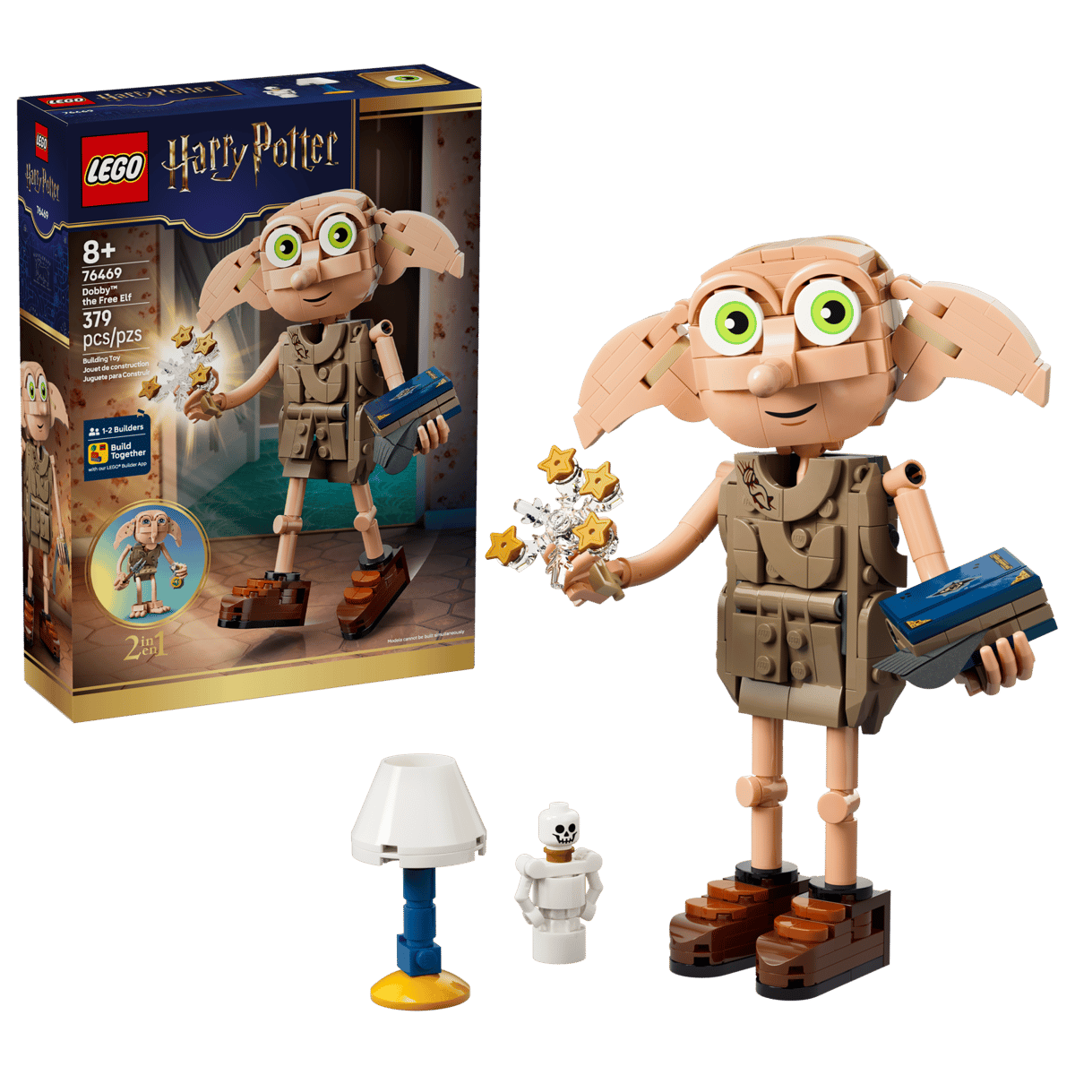 Конструктор LEGO Harry Potter Добби свободный эльф 379 дет. - фото 1