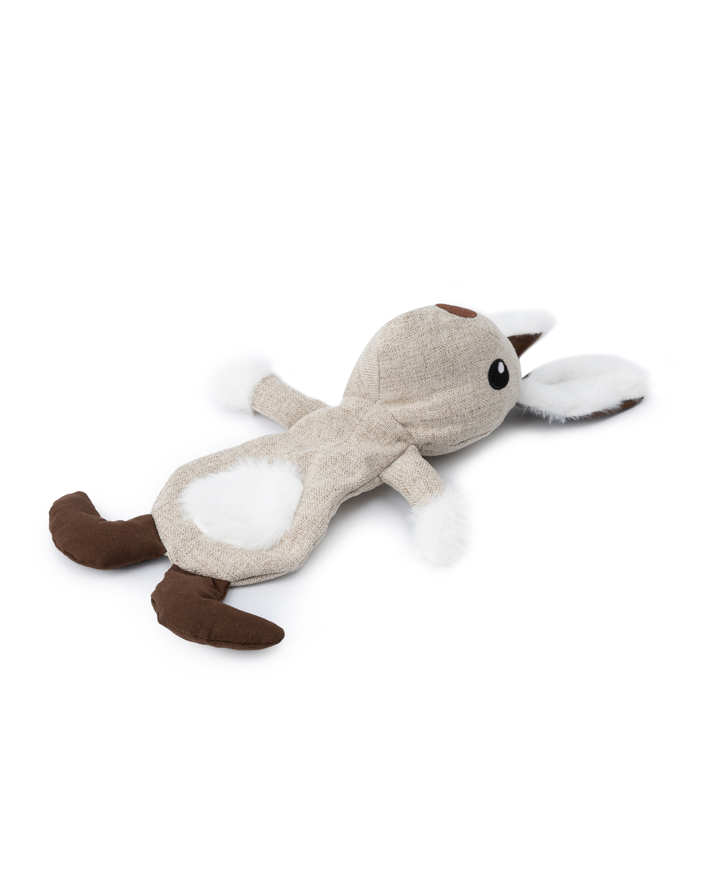 Игрушка для собак Barbaks Кроль Семён мягкая пищит шуршит 20*35см - фото 1