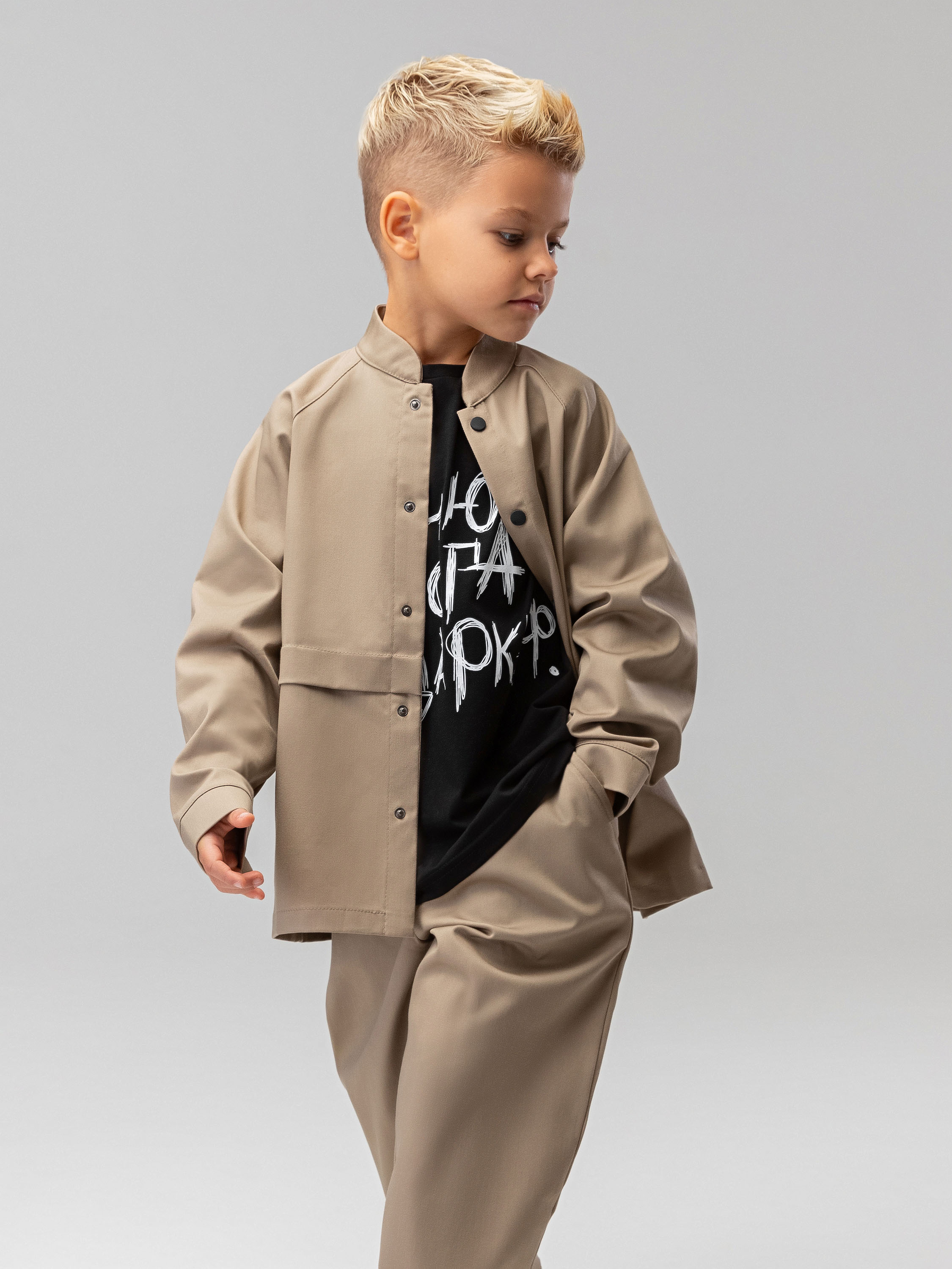 Рубашка и брюки Bodo 11-640MU_бежевый - фото 8