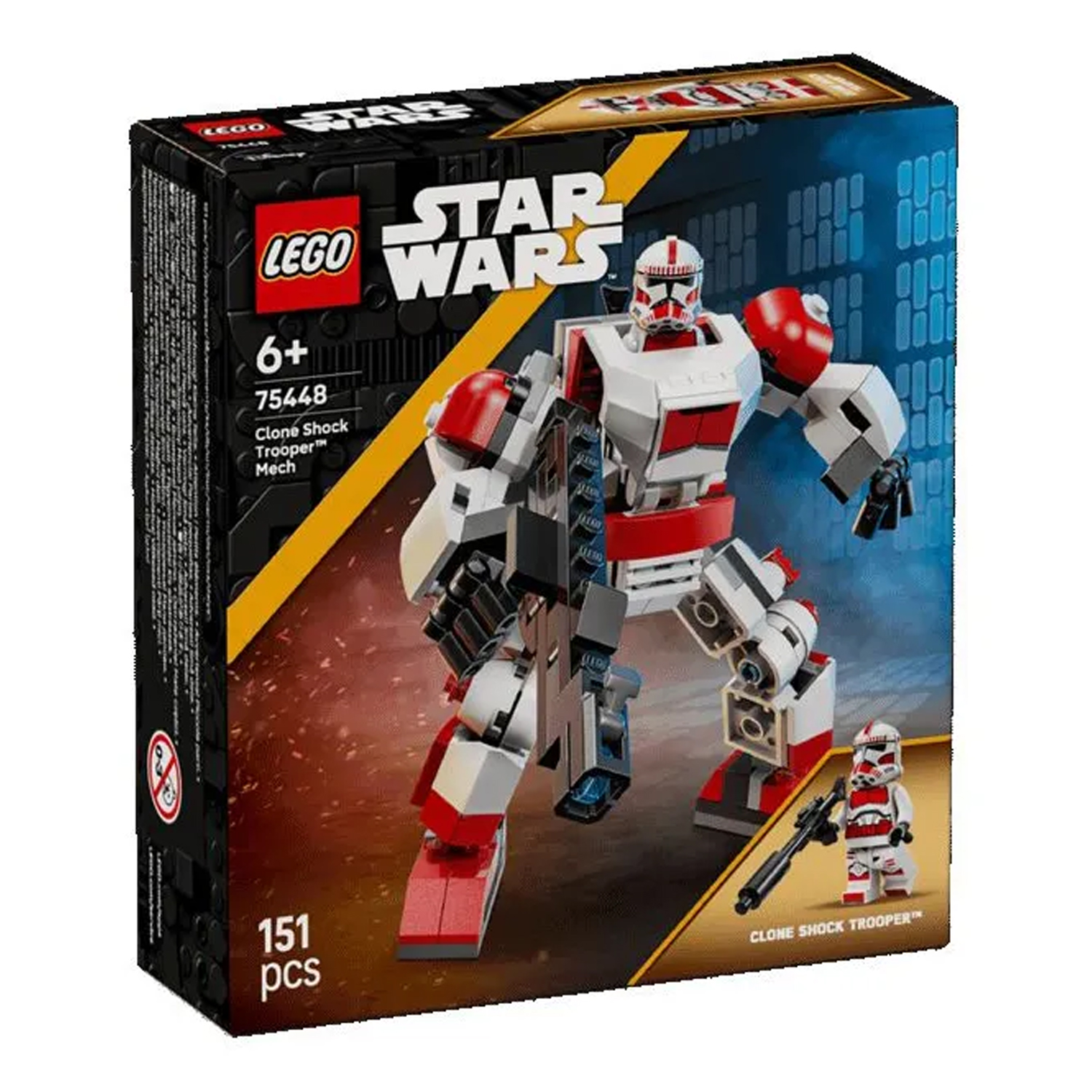 Конструктор LEGO Star Wars Wars Робот-клон 151 дет. - фото 2