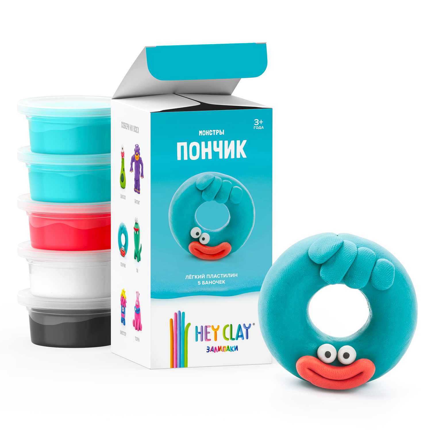 Пластилин Hey Clay Залипаки - фото 2