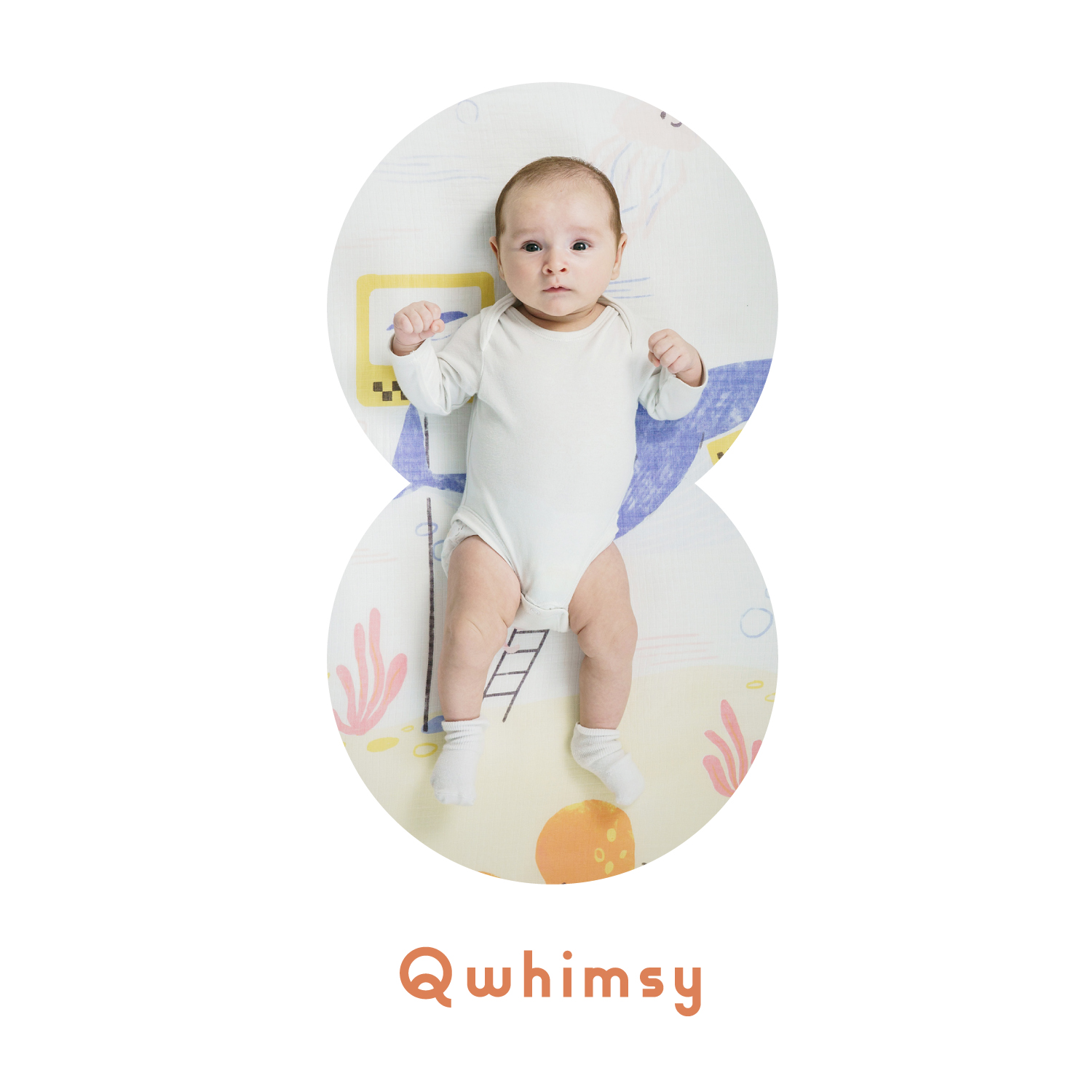 Простынь на резинке Qwhimsy Океан QCS001 - фото 9