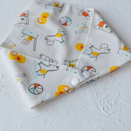 Нагрудник Baby and nature текстиль 1 шт.