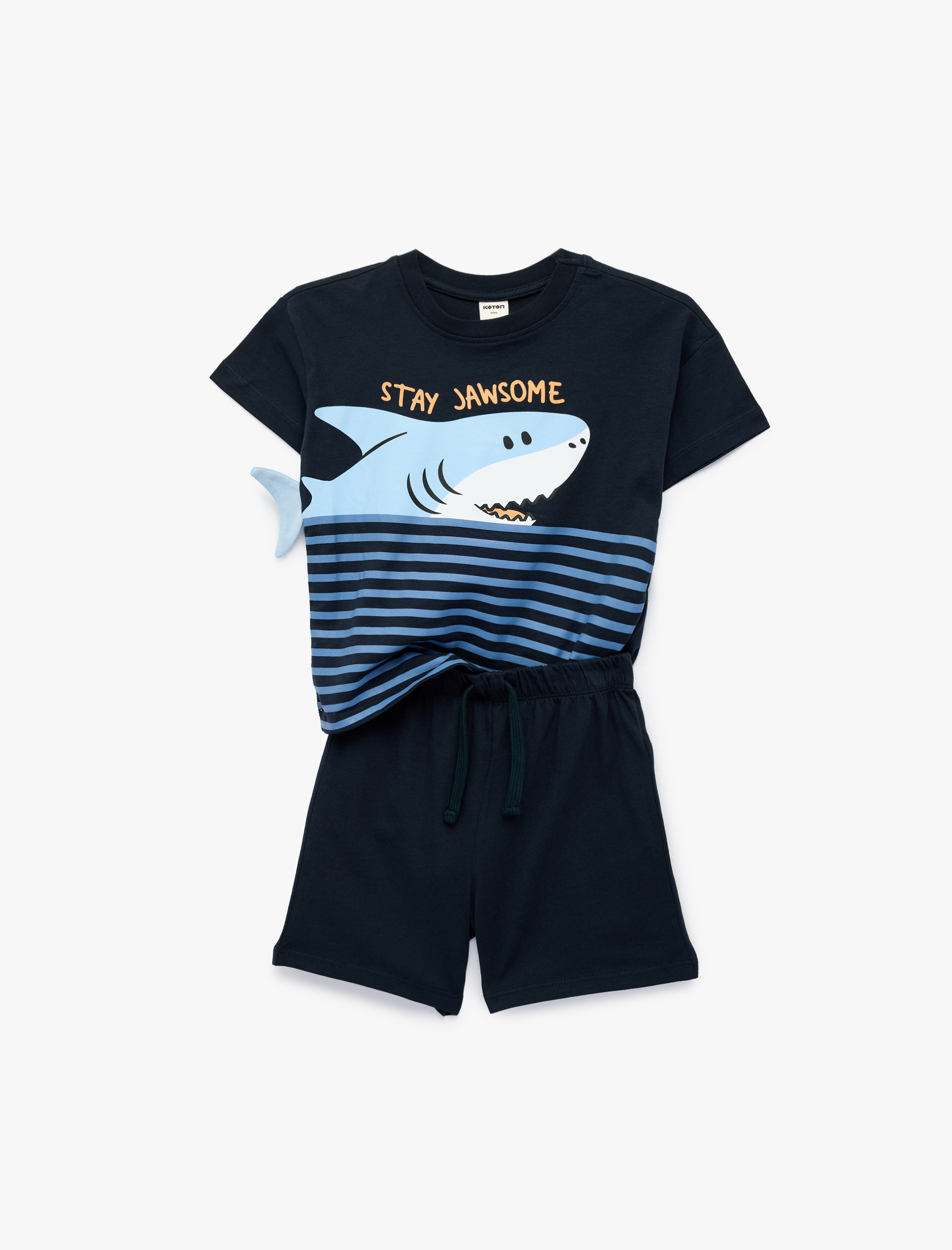 Футболка и шорты KOTON 6SMB10060TK704 - фото 1