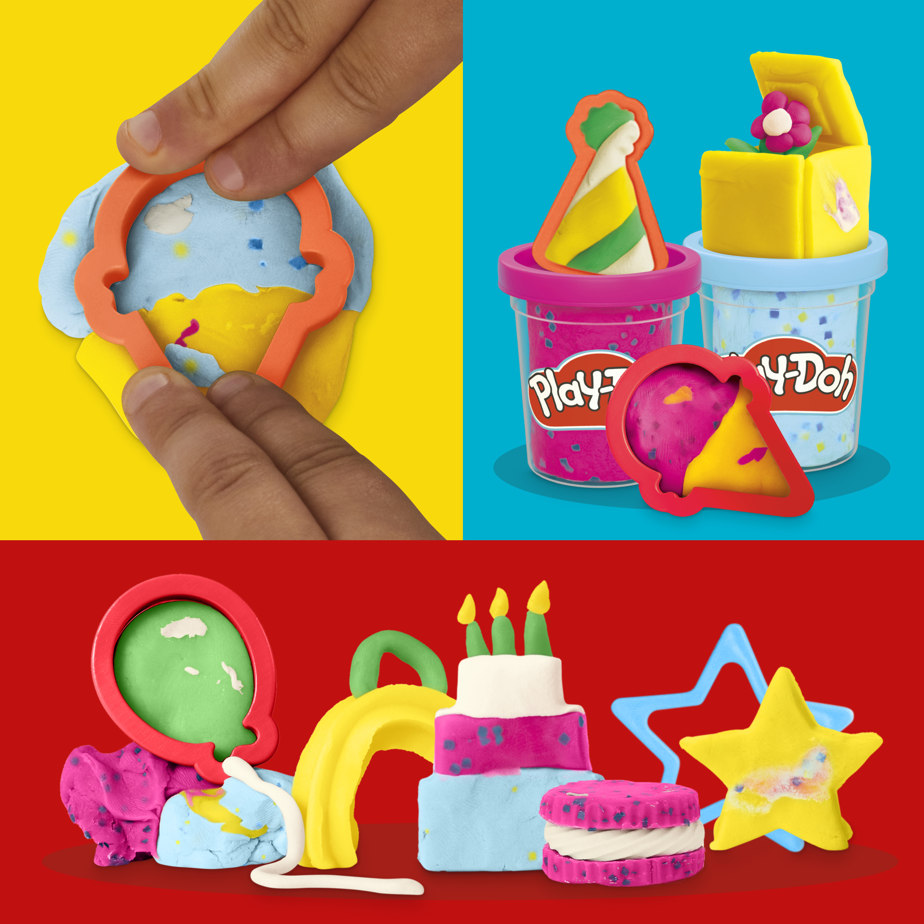 Масса для лепки Hasbro Play-Doh Праздник 5 цв. - фото 11
