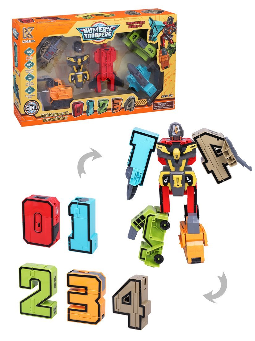 Игровой набор Наша Игрушка Машинки и цифры - фото 1