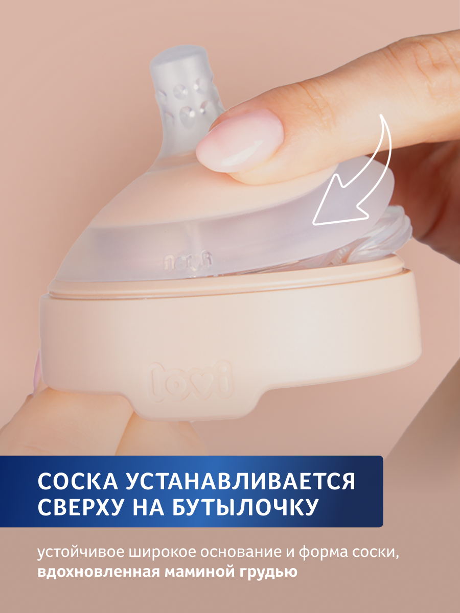 Бутылочка LOVI 250 мл - фото 4