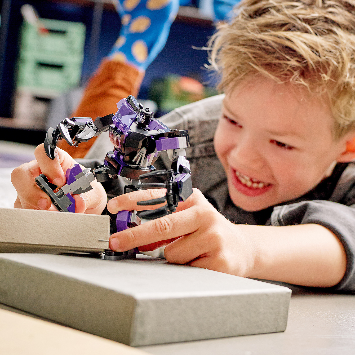 Конструктор LEGO Marvel Super Heroes Black Panther Mech Armor 124 дет. - фото 10