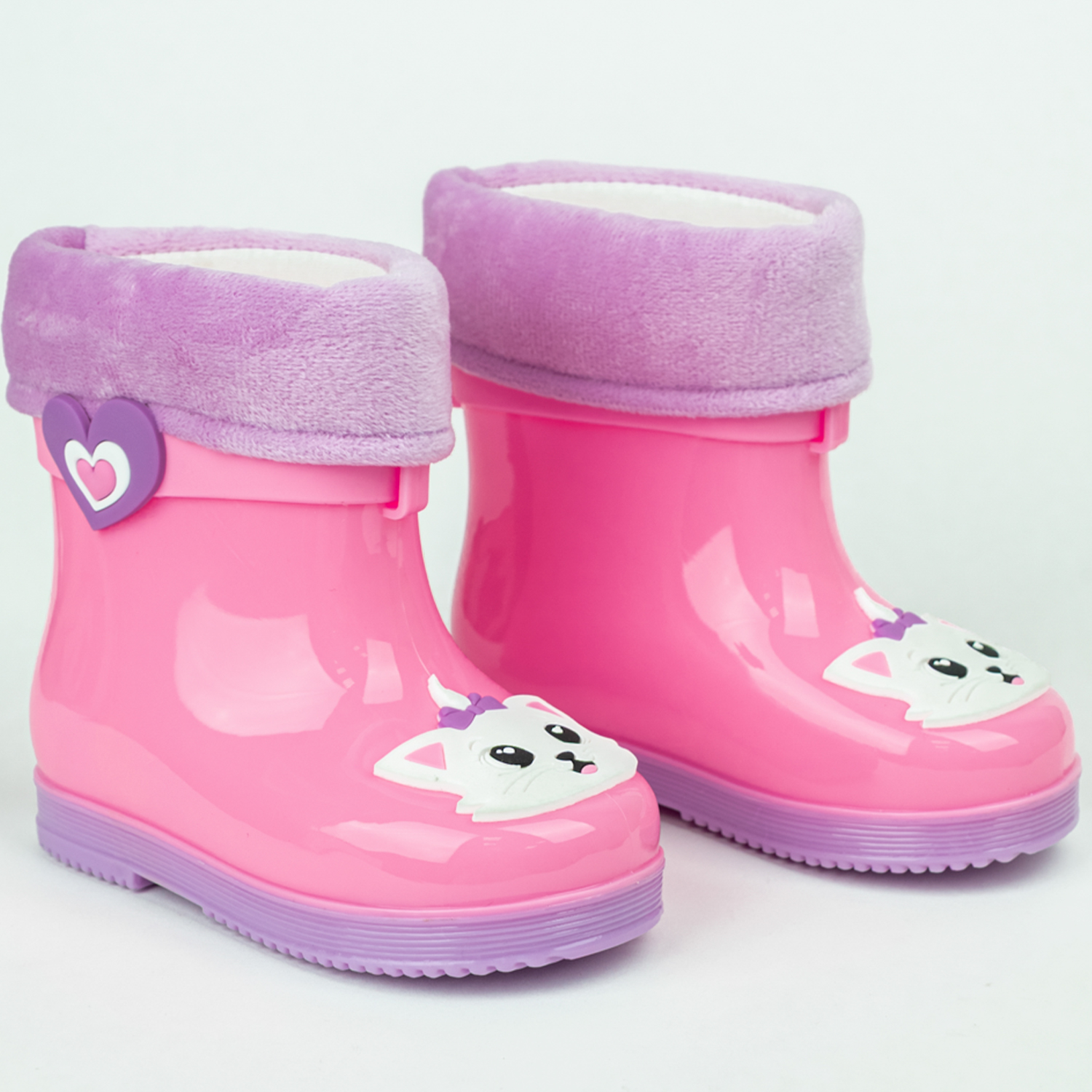 Сапоги резиновые TikkaGo 8U03_2433-1_pink-lilac - фото 2