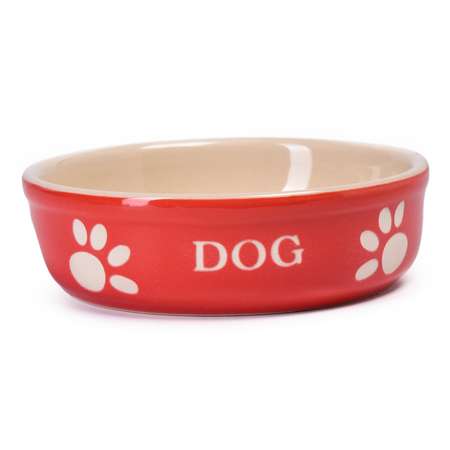 Миска для кошек-собак Nobby 0.25л Красный 68765