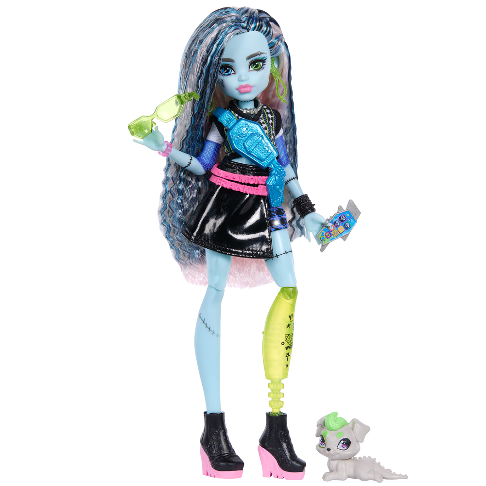 Кукла модельная Monster High Frankie Refreshed 2 JHK31 JHK31 - фото 3