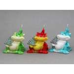 Свеча Дракон с елочкой (60х50х85 вес 47 гр)
