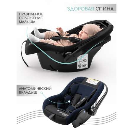 Автокресло Amarobaby Baby comfort 0 (0 -13 кг) синий