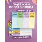 Планшетное пособие Выручалкин «Падежи, состав слова», 10 шт