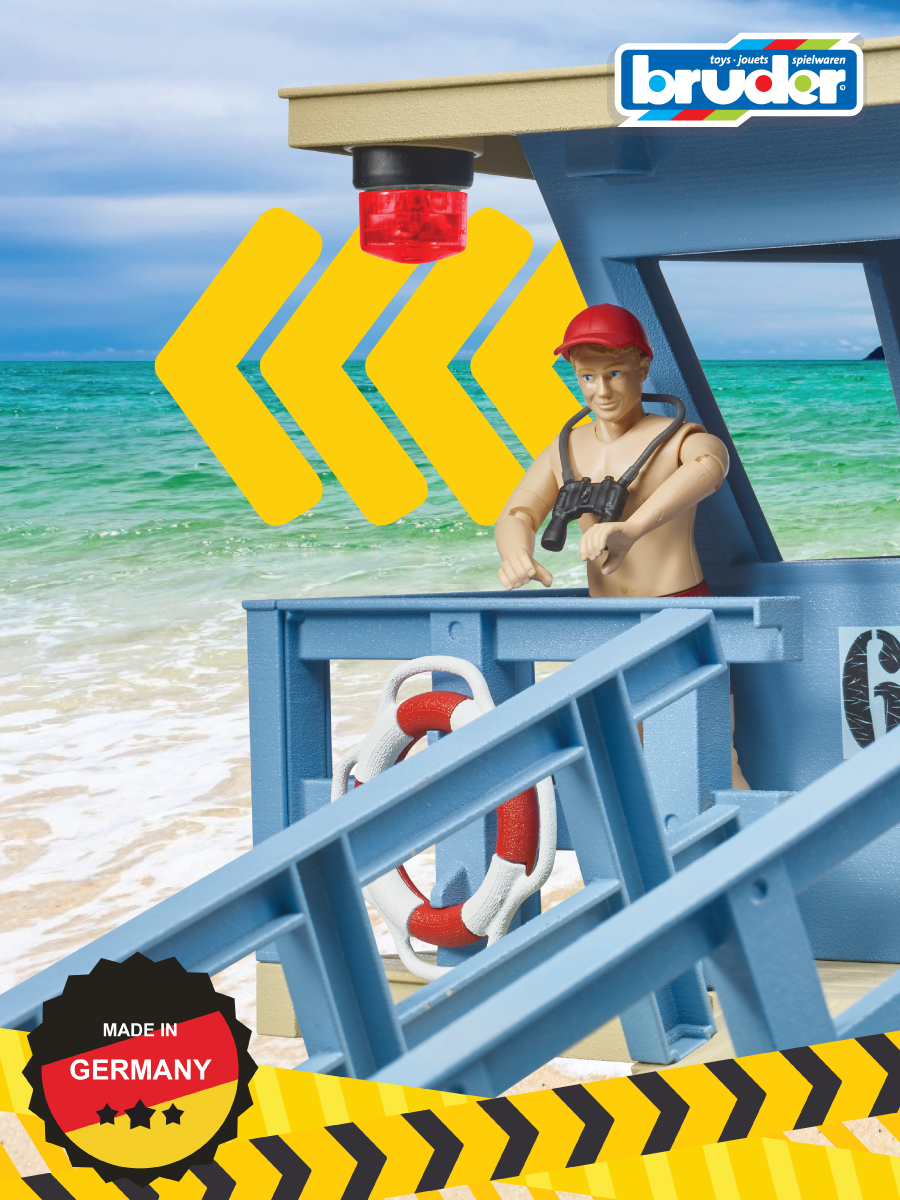 Игровой набор Bruder Спасательная станция - фото 7