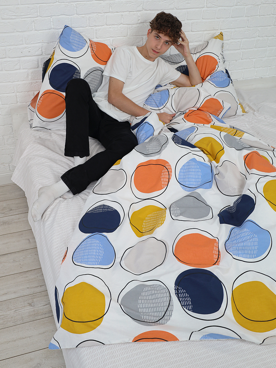 Комплект постельного белья BRAVO Росс евро 4 предм. - фото 9