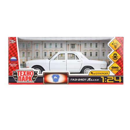 Автомобиль Технопарк ГАЗ 1:24 белый
