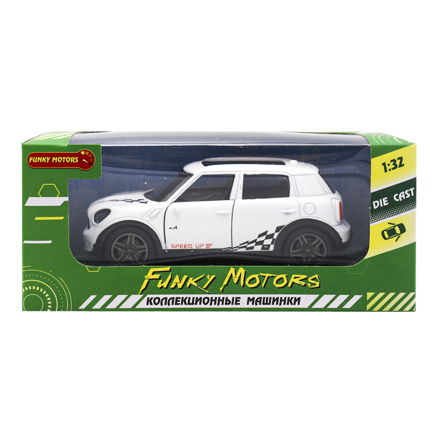 Автомобиль Funky Toys Хэтчбэк 1:32 FT1101-46 - фото 4