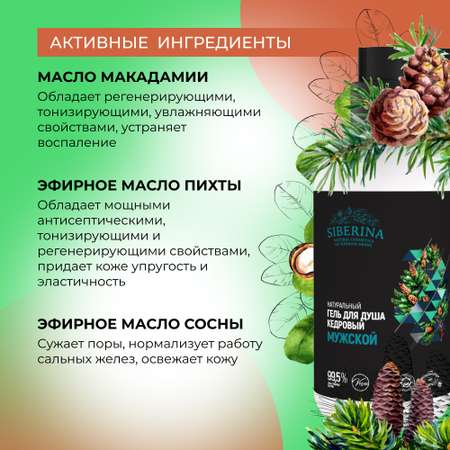 Гель Siberina 200 мл